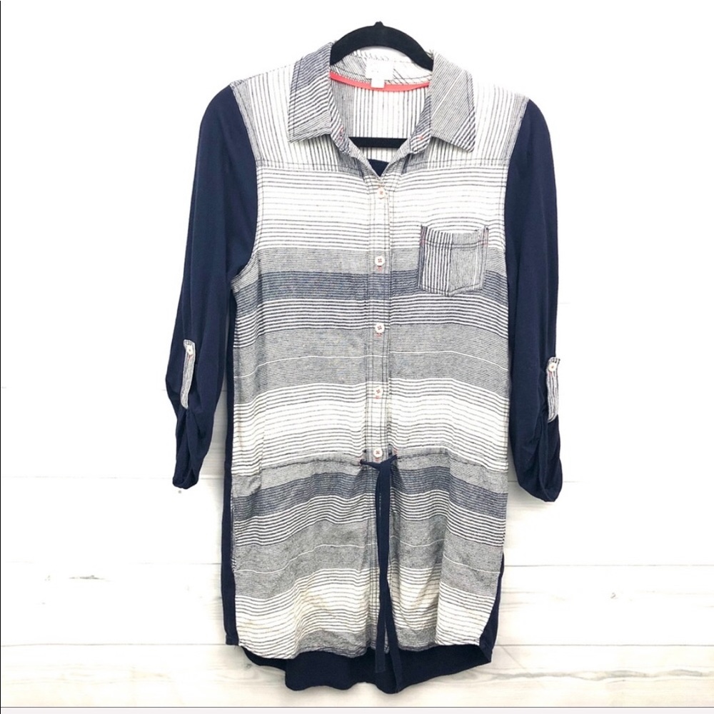 Rowena Linen Tunic M - Picture 2 of 8